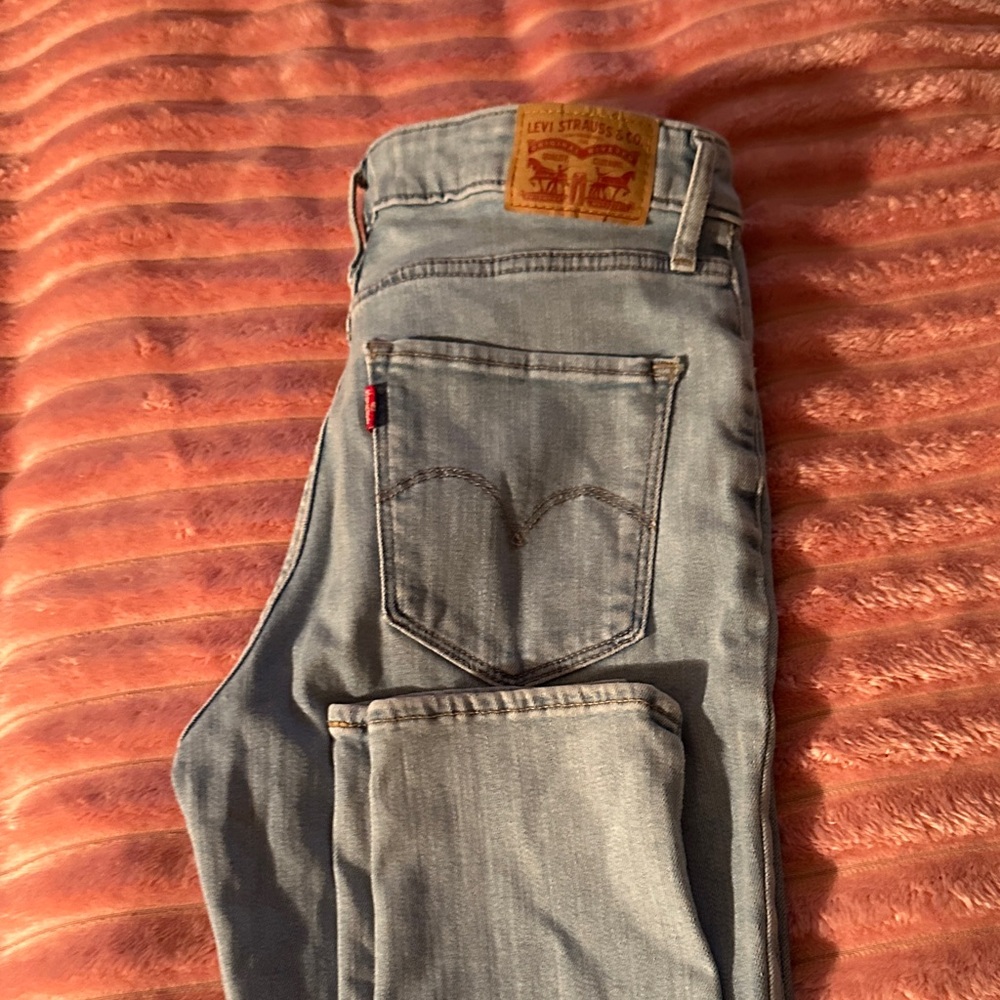 Levi's Women's Skinny Jeans in Light Blue